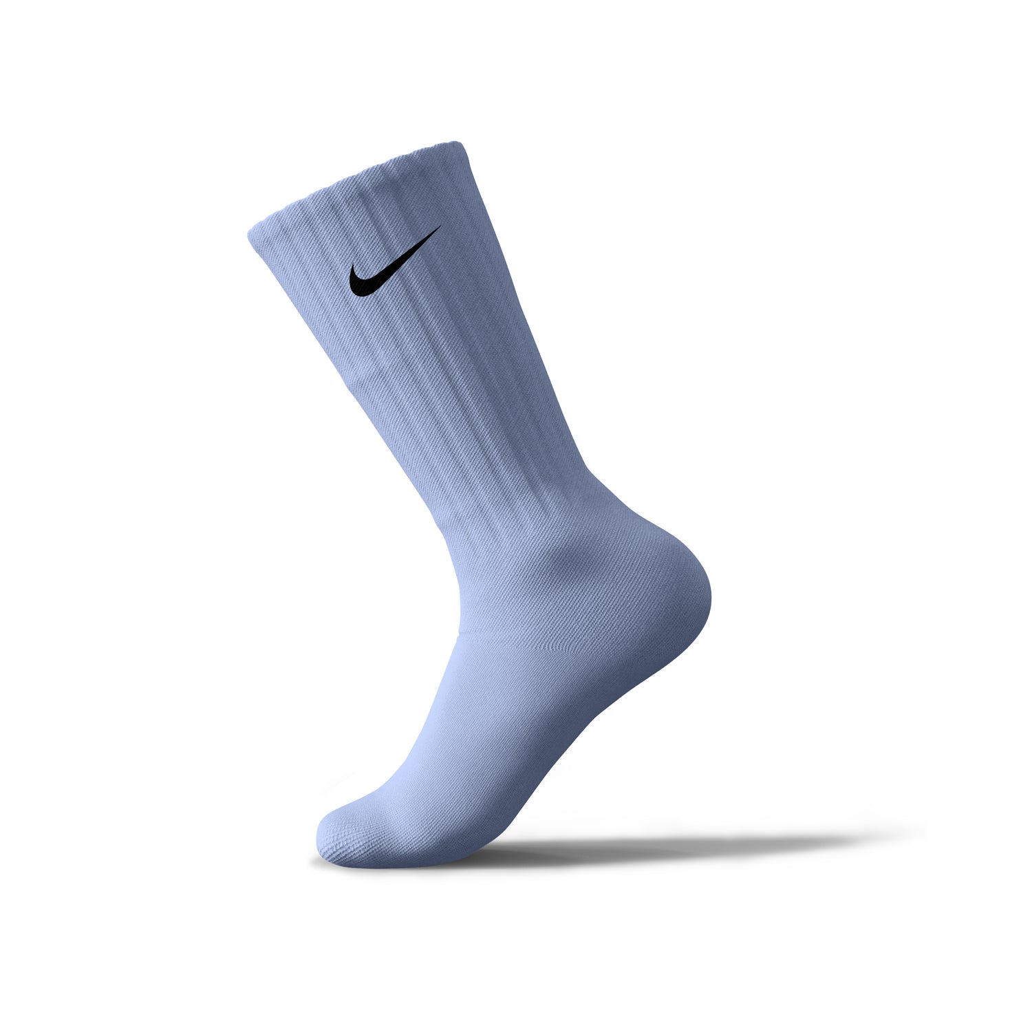 baby blue nike socks