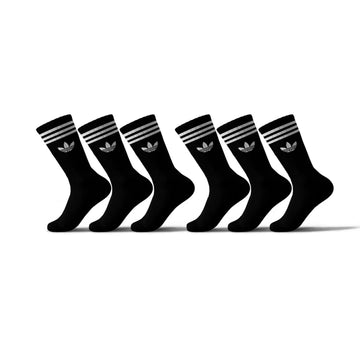 Adidas black set of 6