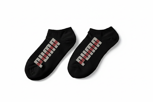 Puma Black Ankle Socks