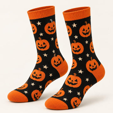 Pumpkin Party Socks