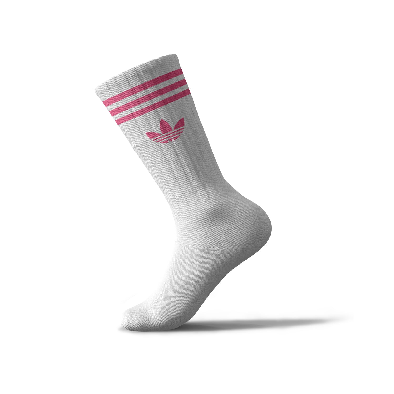 Adidas white pink