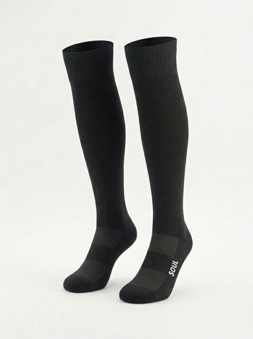 Football Black Socks
