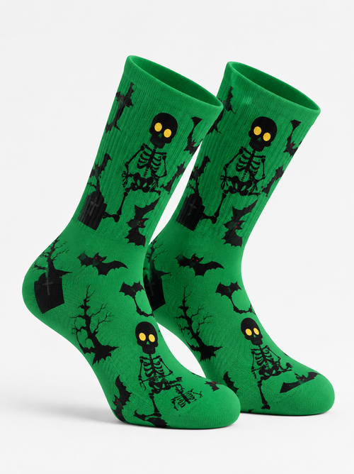 Bat Cats Green