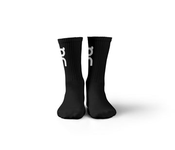 Black Geometry Socks