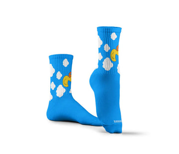 Duck Light Blue Socks havana