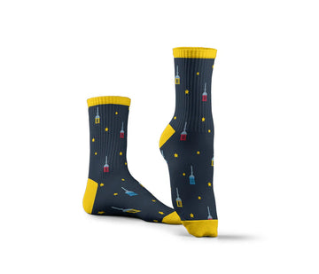 Starry Socks havana