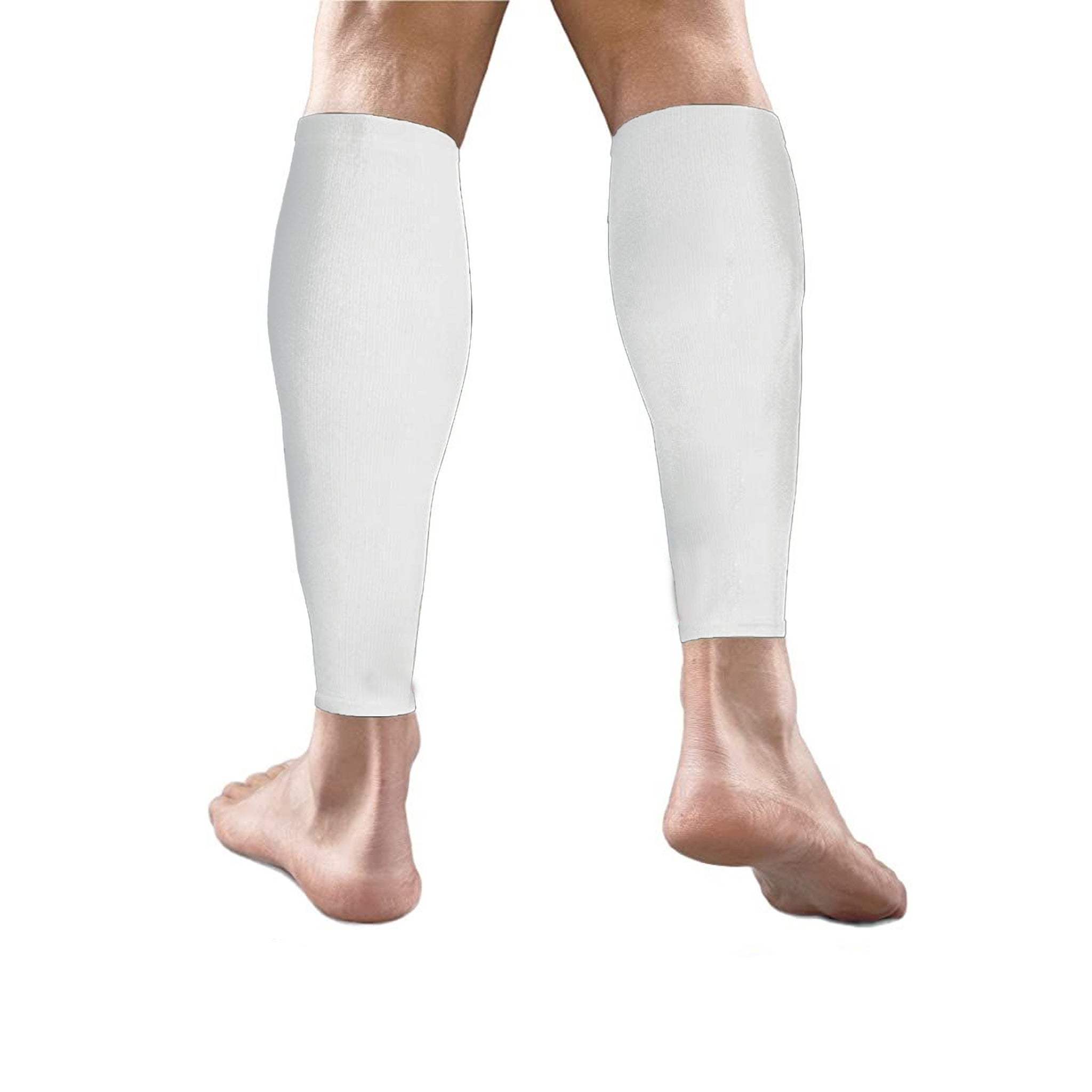 White sleeves leg soccer socks