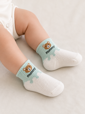 Mummy Bear socks