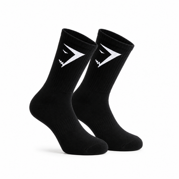 Gym Shark Black Socks
