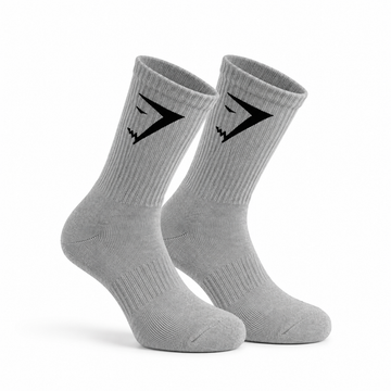 Gym Shark Gray Socks