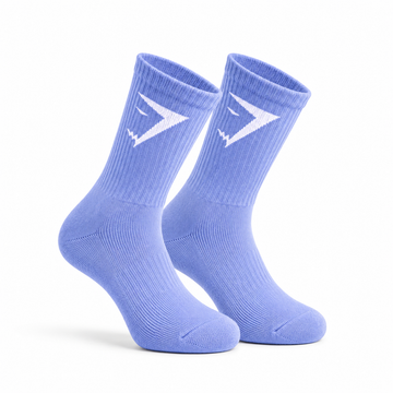 Gym Shark Baby Blue Socks