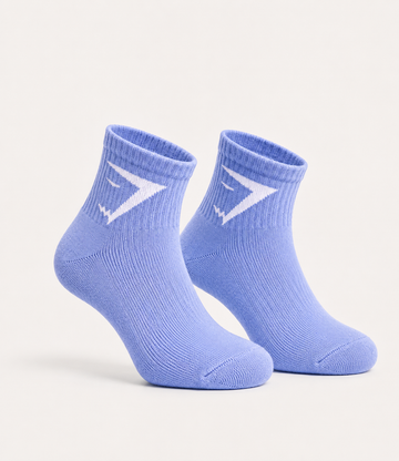 Gym Shark Baby Blue Socks