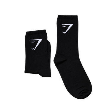 Gym Shark Black Socks