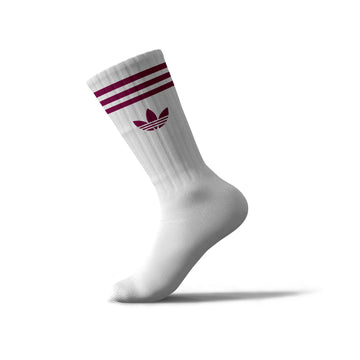 Adidas white red