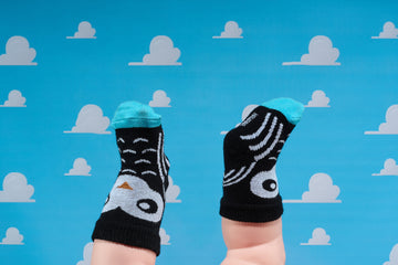 Black owl - Kids Socks