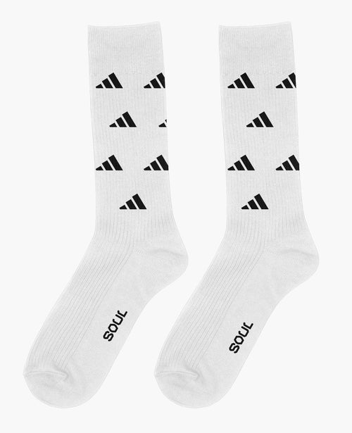 Mini Adidas White Socks