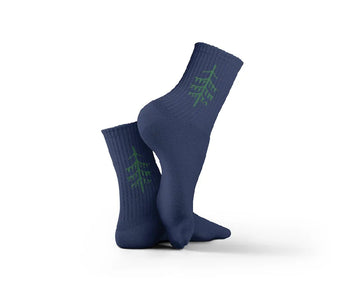 Green Tree Socks havana