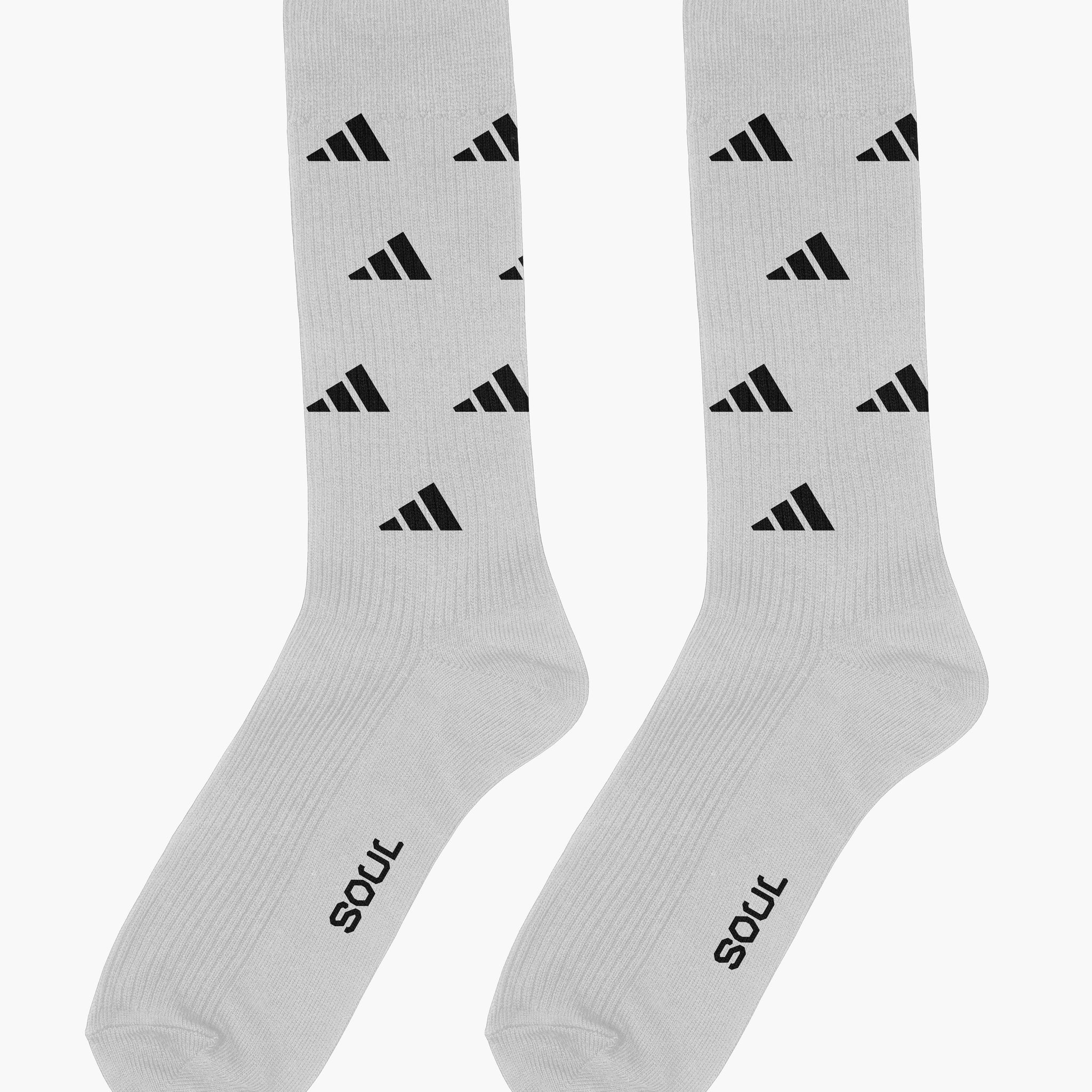 Mini Adidas Gray Socks