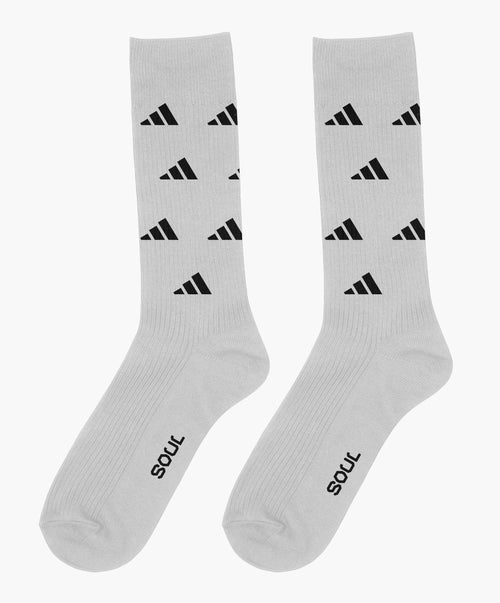 Mini Adidas Gray Socks