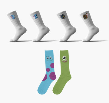 Cartoon Socks Set Of 3