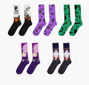 Halloween Socks Set Of 5