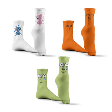 The Random Essentials Socks Set Of 3