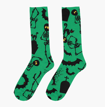 Bat Cats Green