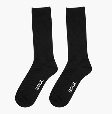 Heavy Black Socks