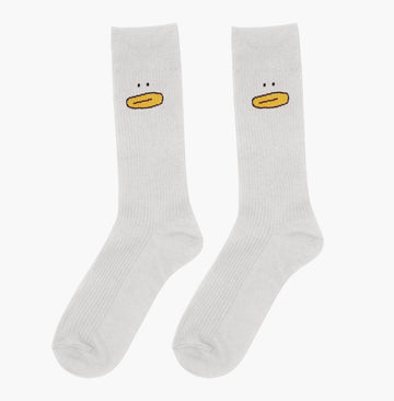 Duckie White Socks