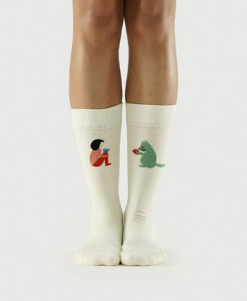 Cartoon Print Socks