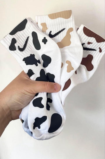 Cow Socks Set Of 3