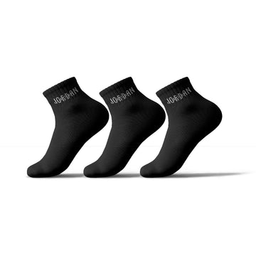 Jordan ankle black set of 3