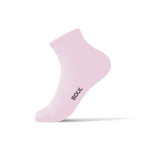 Heavy Ankle Pink Socks