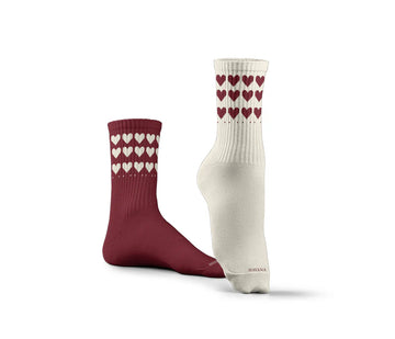 Heartfall Socks havana
