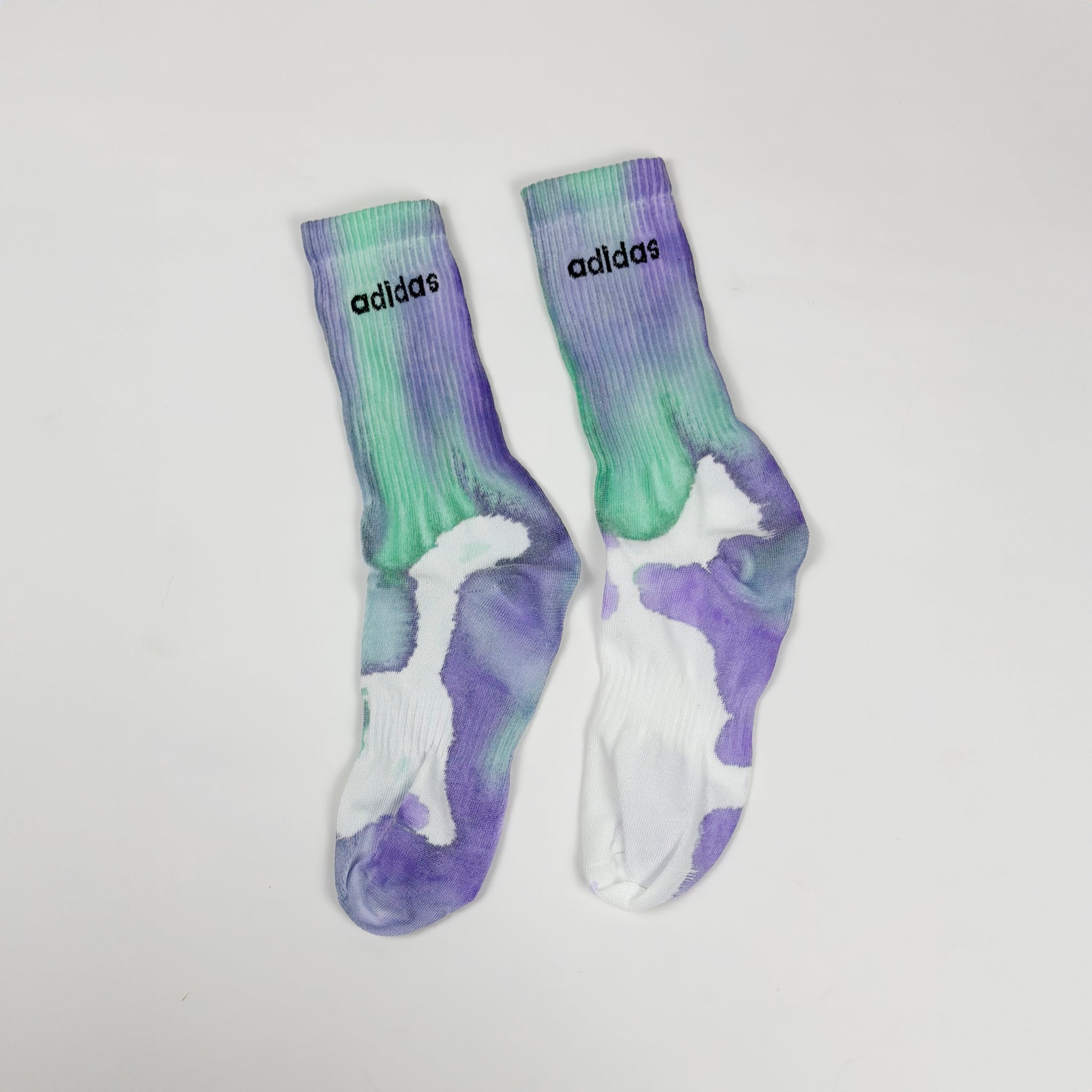 Adidas Tie Dye Purple Mint