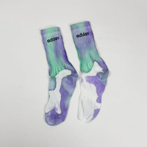 Adidas Tie Dye Purple Mint