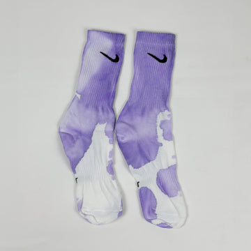 Nike tie dye purple