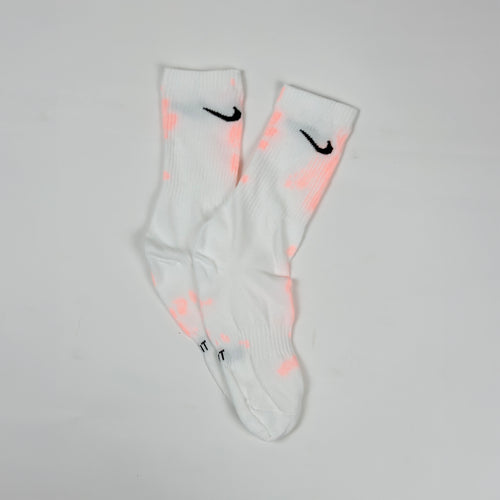 Nike tie dye pink white