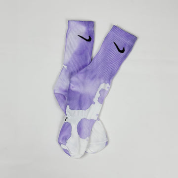 Nike tie dye purple